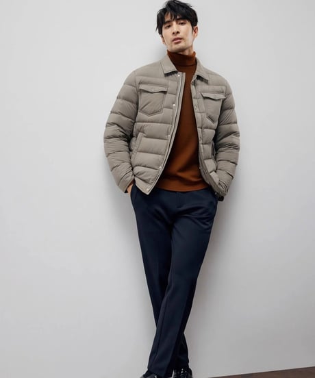 White duck down jacket /2color　SH2223