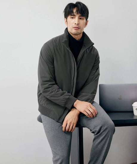 stand collar blouson jacket　SH2205