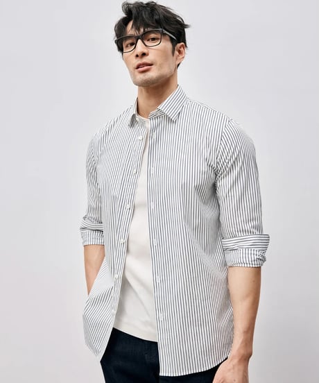 casual striped shirt　SH2447