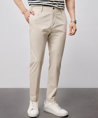 cotton linen stretch pants /2color　SH2554