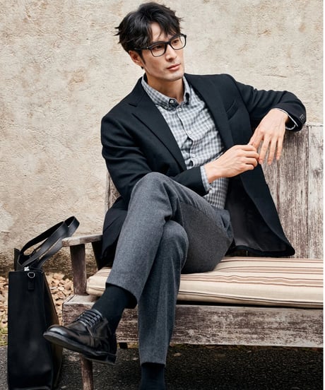 wool casual suit jacket /2color　SH2341