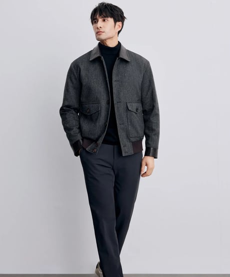 business warm stretch pants /2color　SH2333