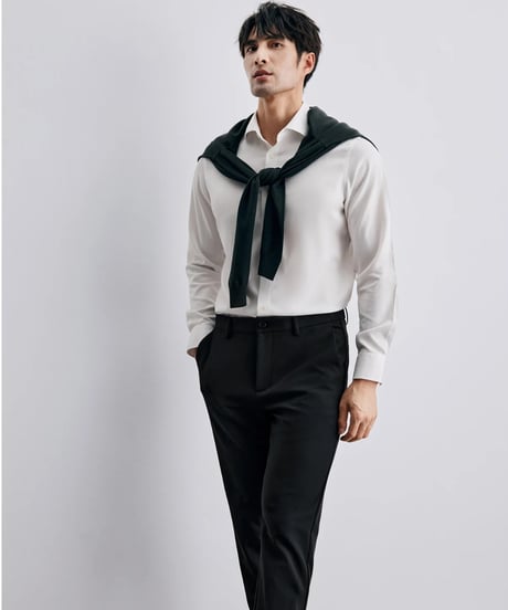 modal wool stretch slim pants /2color　SH2334