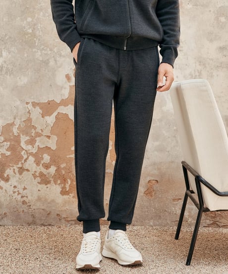 wool sweat knit pants /2color　SH2332