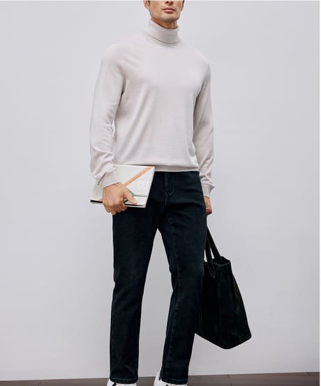 denim pants stretch slim straight fit　SH2579