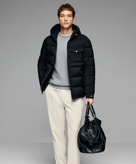 white goose down jacket /2color　SH2619