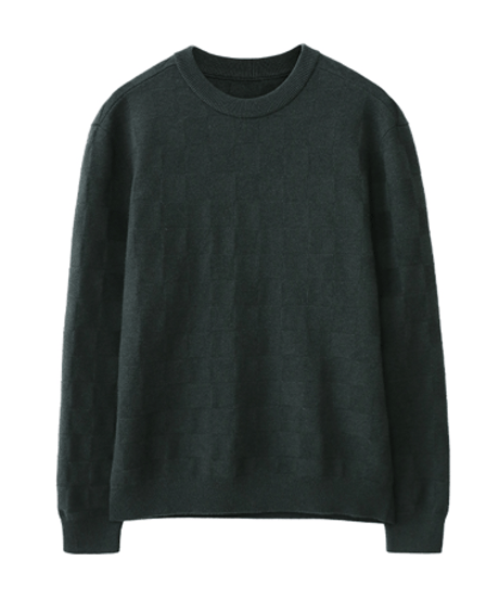 sweater cardigan round neck wool /3color　SH2571