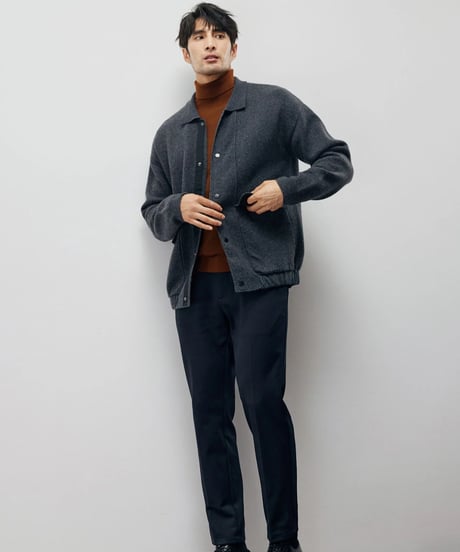 cashmere wool knit jacket　SH2212