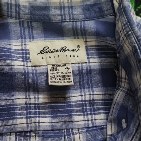 90's "Eddie Bauer” Used Long Sleeves Shirts