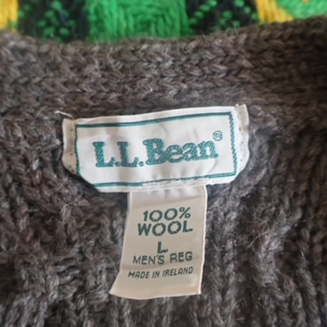 80‘s L.L.Bean Used Knit Cardigan