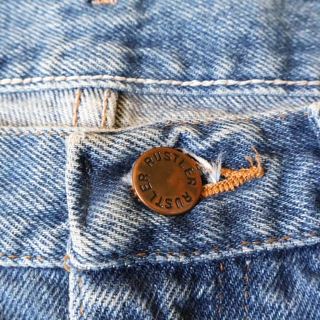 "RUSTLER" Used Denim