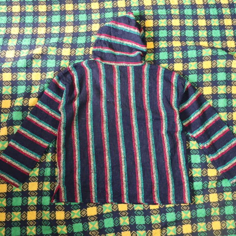 "Rasta Color” Used Mexican Parka