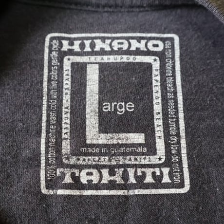"HINANO TAHITI" Used T-Shirt