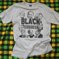 90's "BLACK HISTORY" Used T-Shirt