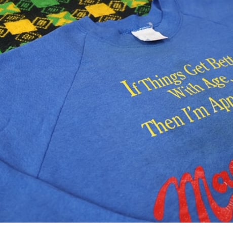 90‘s Made In U.S.A "FRUIT Of THE LOOM"Used Sweat