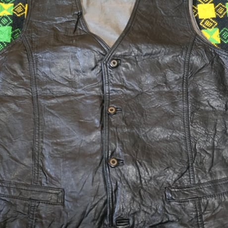 Used Leather Vest
