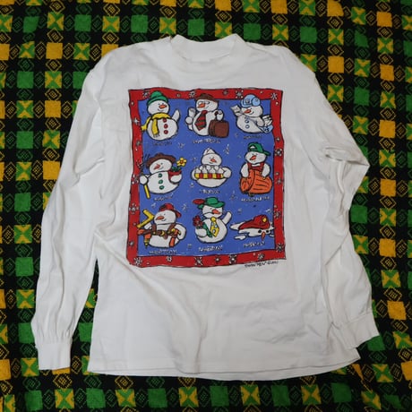 Made In U.S.A Used Long Sleeves T-Shirt