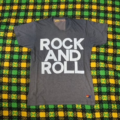 90's Made In U.S.A "ROCK AND ROLL" Used T-Shirt