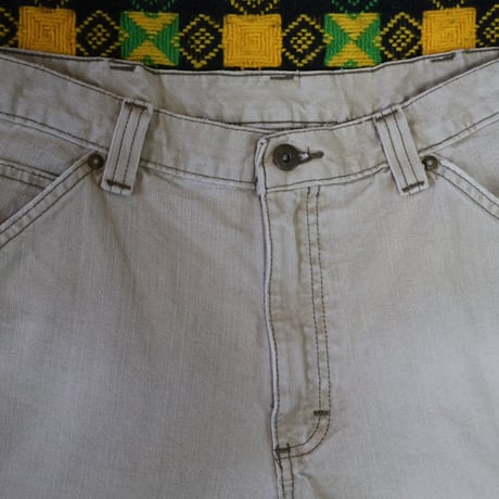"Lee DUNGAREES" Used Painter Shorts