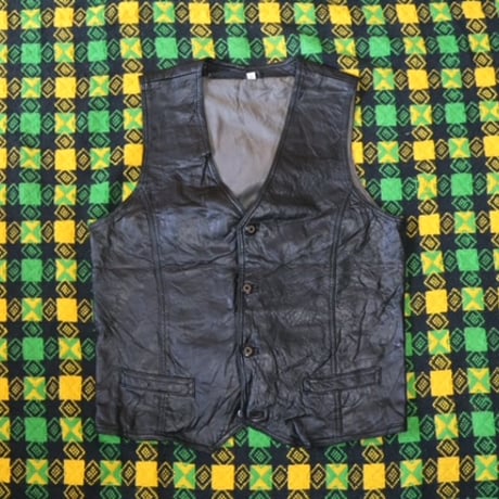 Used Leather Vest