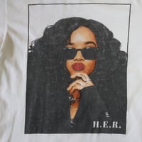 "H.E.R." Used T-Shirt