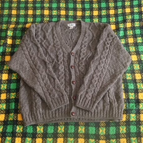 80‘s L.L.Bean Used Knit Cardigan