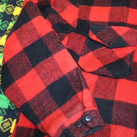 80's Made In U.S.A CANYON GUIDE Used Check Jacket
