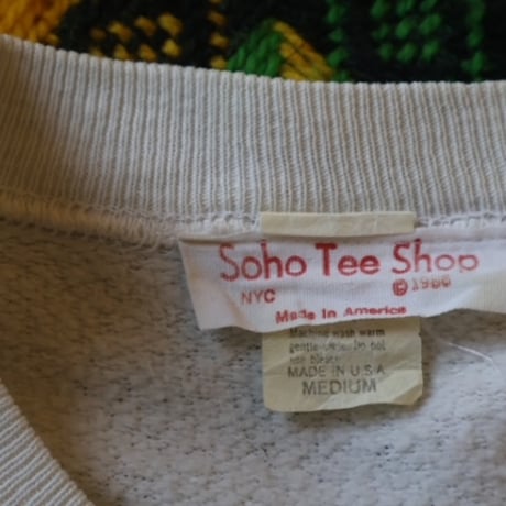 80s "Soho Tee Shop” Used Sweat