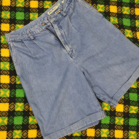 90's "Eddie Bauer” Used Denim Shorts