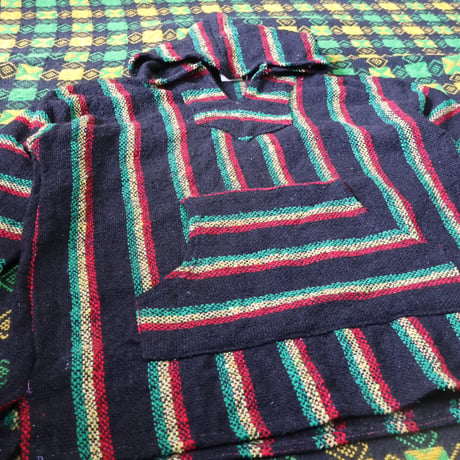 "Rasta Color” Used Mexican Parka