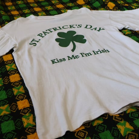 90's "PATRICK’s DAY”Used T-Shirt