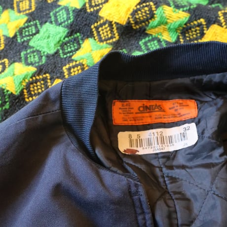 "CINTAS" Used Work Quilting Jacket