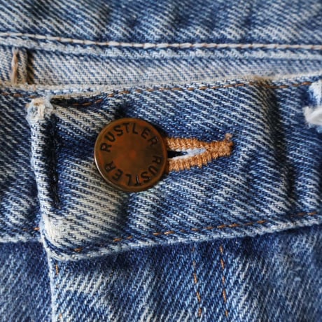 "RUSTLER" Used Denim
