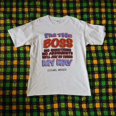 "BOSS" Used T-Shirt