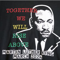 "MARTIN LUTHER KING" Used T-Shirt