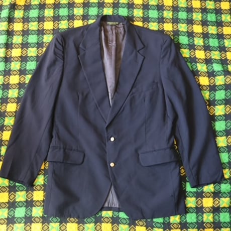 Made In U.S.A "TAILORS ROW by Deansgate" Used 紺ブレ Tailored Jacket"