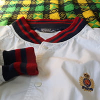 90's "POLO RALGH LAUREN"Used Emblem Stadium Jacket