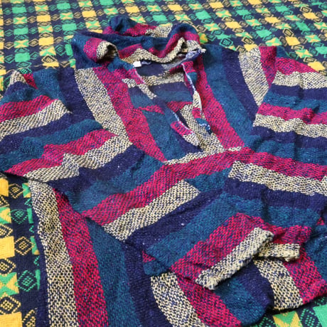 "Rasta color" Used Mexican Parka