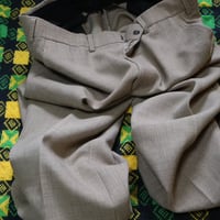 90's Used Linen Slacks
