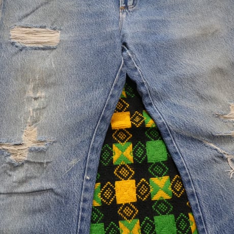 80's "Wrangler” Made In U.S.A Used Denim Pants