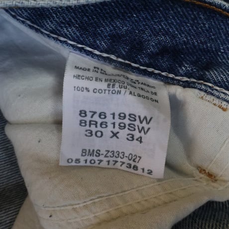 "RUSTLER" Used Denim