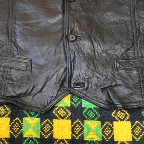 Used Leather Vest