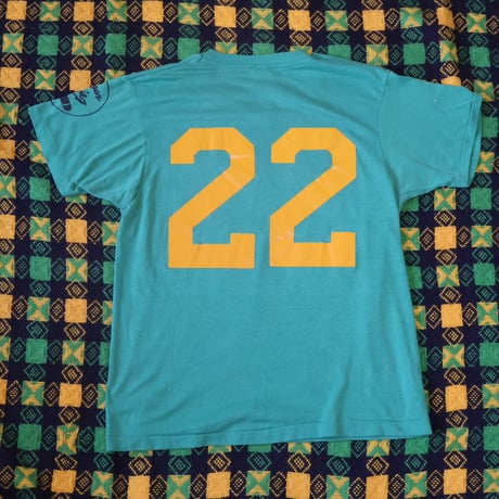 80's “SCREEN STARS”Made In U.S.A Used T-Shirt