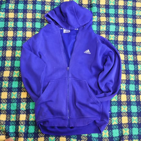 90's "adidas" Used Zip Hoodie