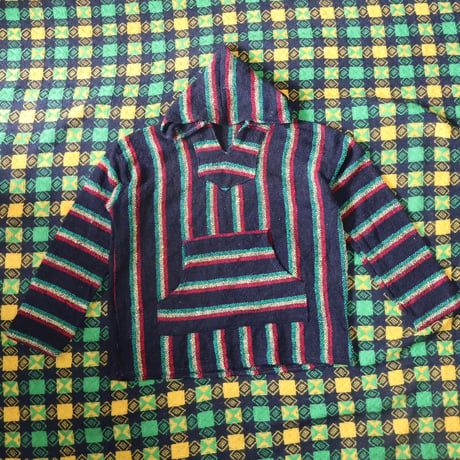 "Rasta Color” Used Mexican Parka