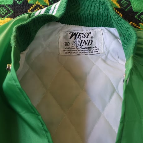 "WEST WIND AFSCME" Used Stadium Jacket”