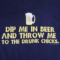 Used "BEER" T-Shirt