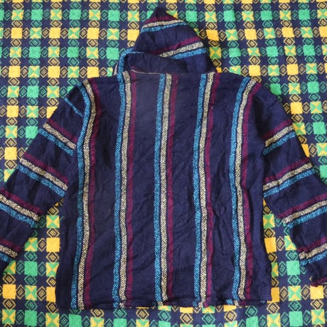 "Rasta color" Used Mexican Parka