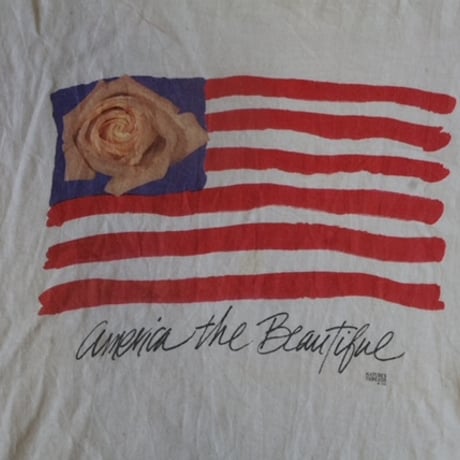 90‘s ”NATURE‘S THREADS" Used T-Shirt
