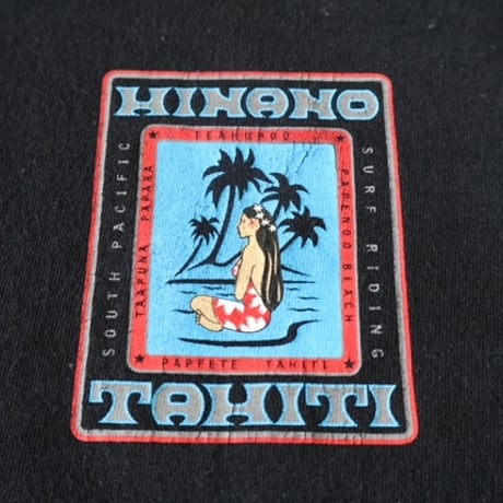 "HINANO TAHITI" Used T-Shirt